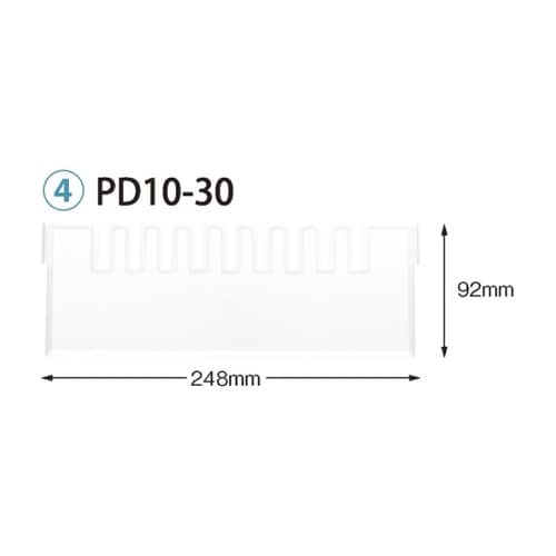 PDD10−30 仕切板 34−10用