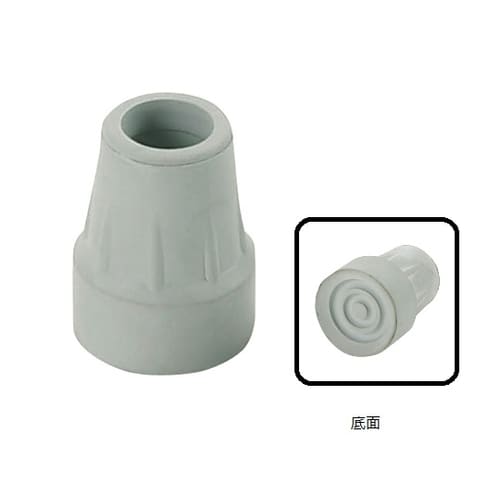 杖先替えゴム 22mm グレー1個