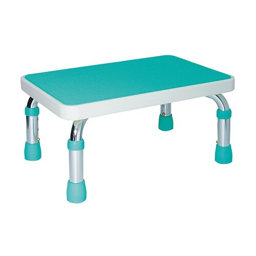 浴用ステップ(吸盤付) ライトグリーン