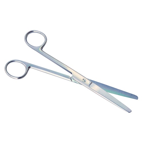 外科剪刀 (左利き用) 両鈍 直 全長180mm