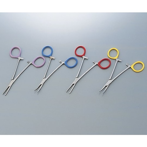 止血鉗子(カラーコーティング)SPS−5002S赤