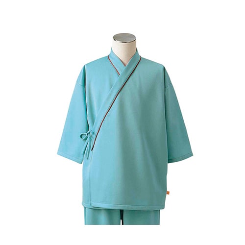 検診衣(男女兼用) グリーン S