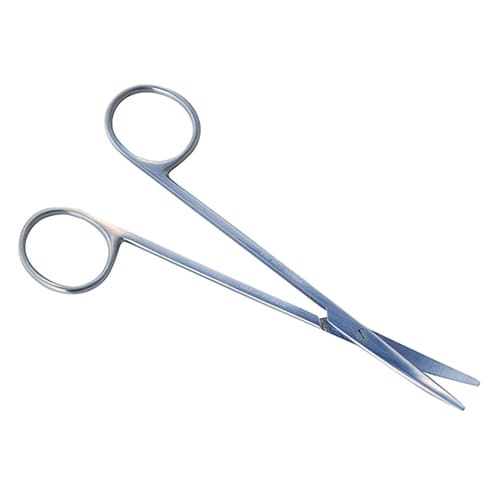 形成剪刀 (左利き用) 曲 全長130mm