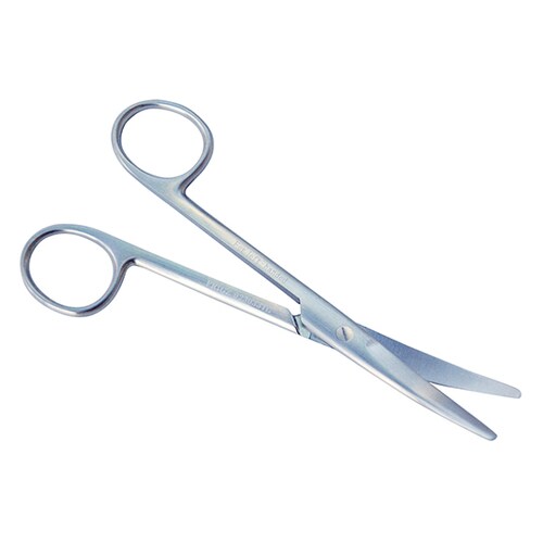 メーヨ剪刀 (左利き用) 曲 全長145mm