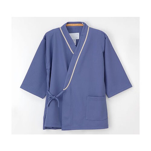 検診衣じんべい型 ブルー S