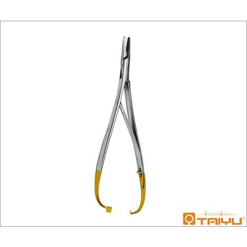 マッチウ持針器 チップ付 BOX 全長17cm