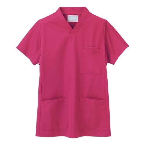 ジャケット男女兼用半袖バーガンディ 3L