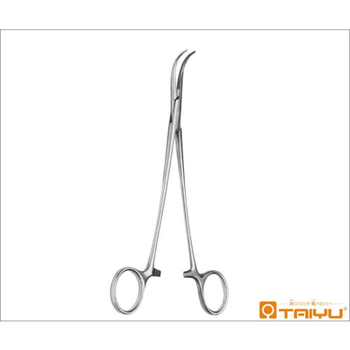 小児用ケリー鉗子 縦筋 無鈎 BOX 全長14cm