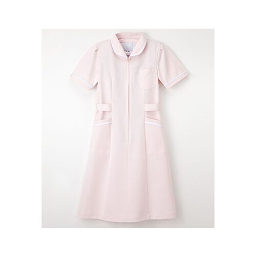 看護衣半袖 ピンク M M I4637