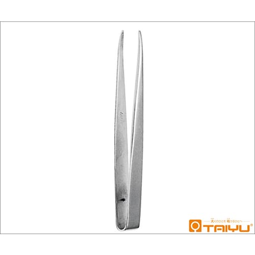 小川氏睫毛鑷子 折曲式 ダボ無 全長9cm