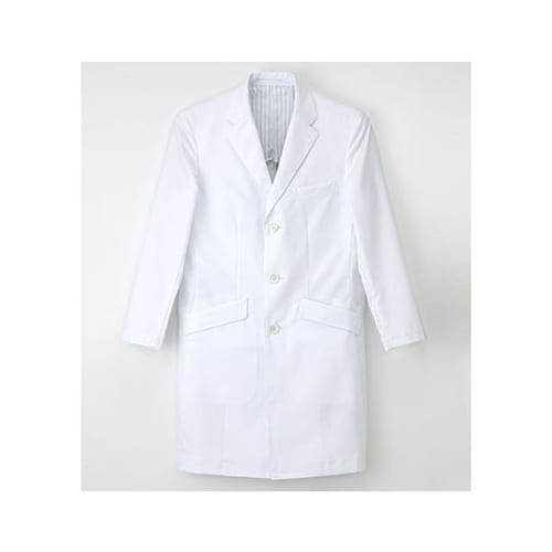 男子シングル診察衣 ホワイト BL FD4000