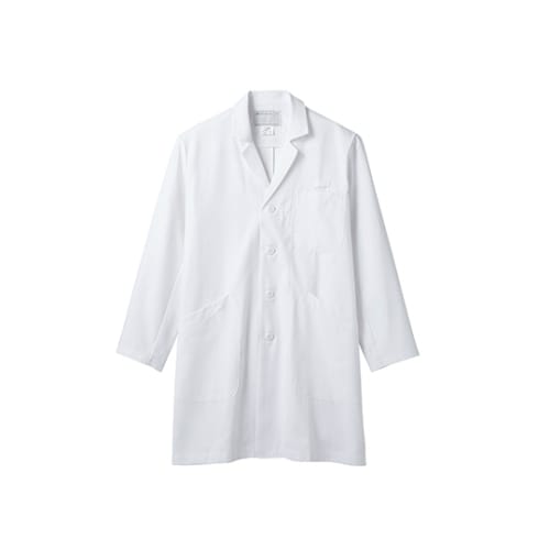 診察衣 メンズ 長袖S 白 71−681 L