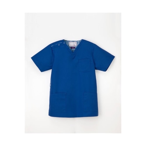 男女兼用スクラブ ロイヤルブルー SS