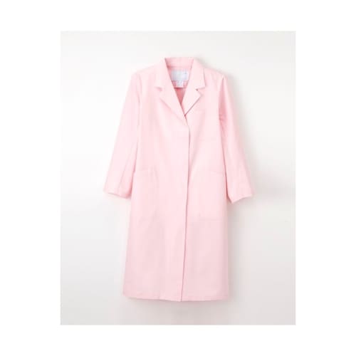 女子シングル診察衣 ピンク LL KEX5130