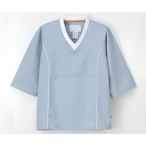 検診衣上衣 グレー M L K1406