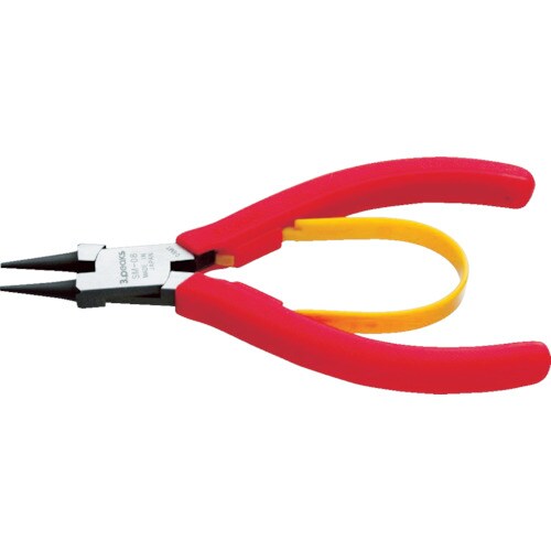 ラウンドノーズプライヤー(バネ付)115mm