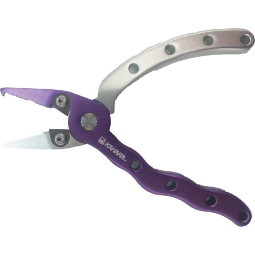 4.5inchアルミプライヤーグレープ/シルバー