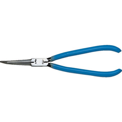 ロングハンドル先曲りニードルプライヤL60