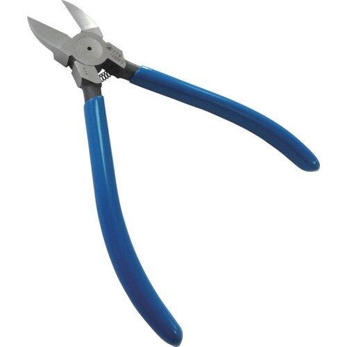 プラスチックニッパ(ストレート刃・バネ付)