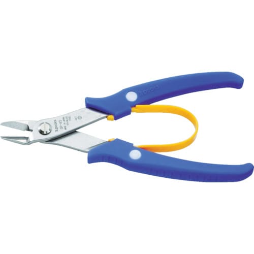 ミドルステンレスプラスチックニッパ(バネ付)