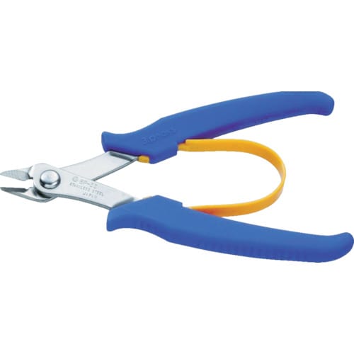 ステンレス製プラスチックニッパ(バネ付)130mm