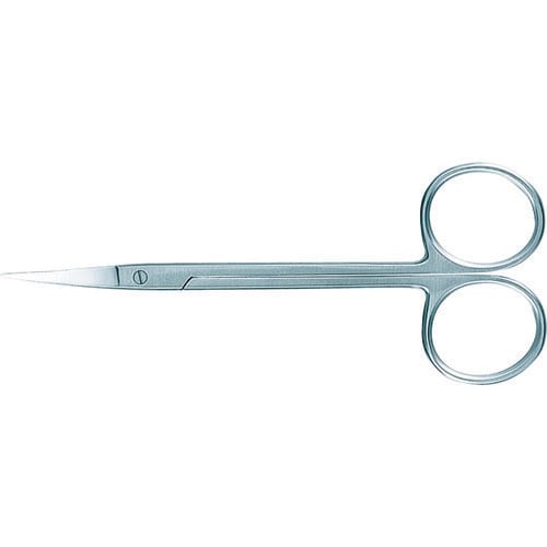 手芸用精密ハサミ曲がり型125mm