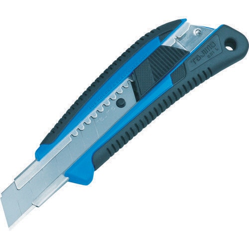 オートロックグリLクリアケースブルー