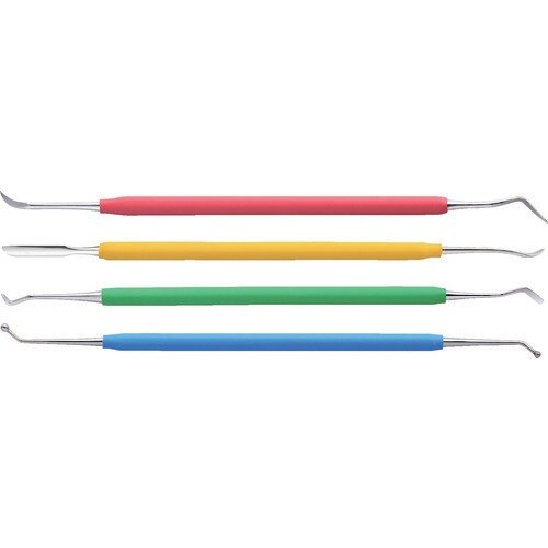 ステンレス製クラフトツールスパチュラ4本組