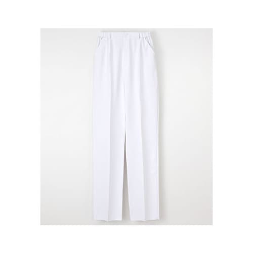 ストレートパンツ ホワイト L
