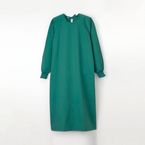 手術ガウン(センターバック式) グリーン M