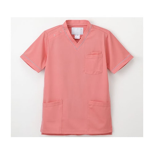 男女兼用上衣 コーラルピンク LL