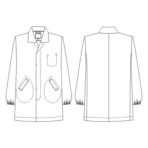 男子食品衣長袖 BL