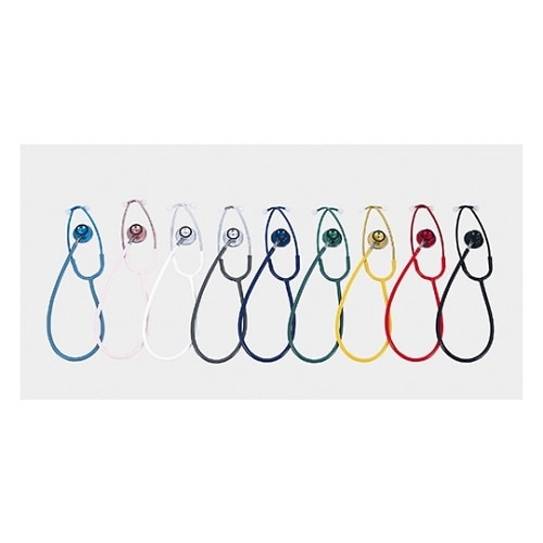 ダブル聴診器 No.120 内バネ式 ブラック