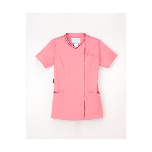 女子スクラブ コーラルピンク M RF5087