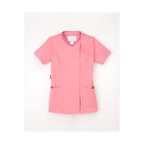 女子スクラブ コーラルピンク L RF5087