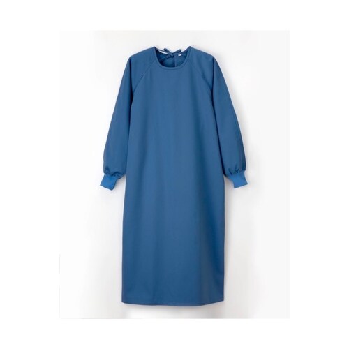 手術ガウン(左ひも止め式) ブルー L
