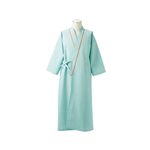 患者衣(男女兼用) 59−443 グリーン3L