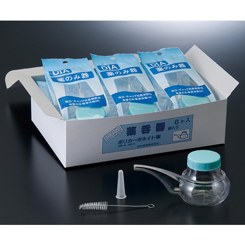 ダイヤ ポリ薬呑器・箱入6個入 150cc