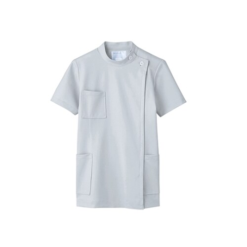 ケーシーレディス半袖グレー3L 72−216