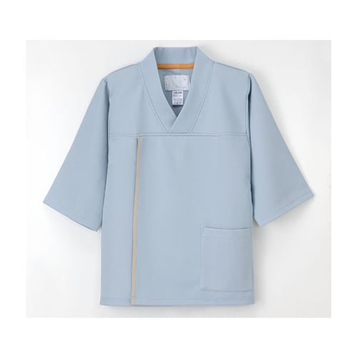 検診衣上衣 グレー M L K1436