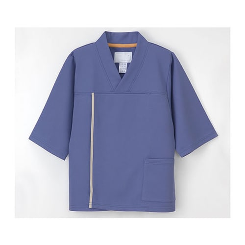 検診衣上衣 ブルー M