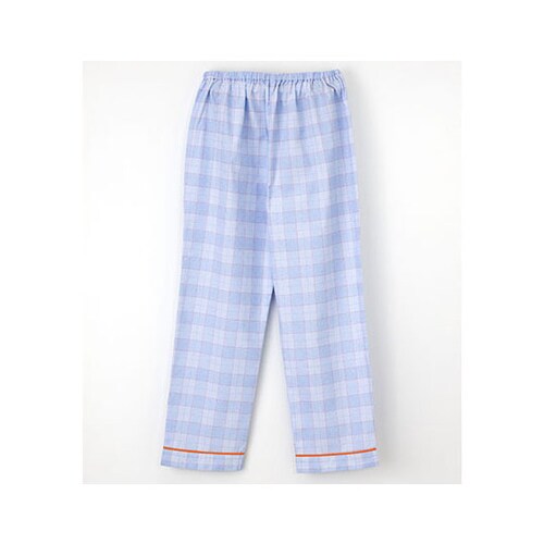 患者衣 ズボン ブルー L PG1413