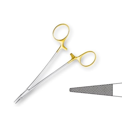 持針器(ベビー・クライルウッド) 150mm