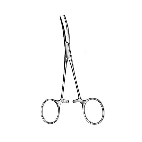 止血鉗子(コッフェル) 曲 有鈎 180mm