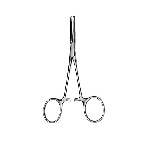 止血鉗子(コッフェル) 直 有鈎 240mm