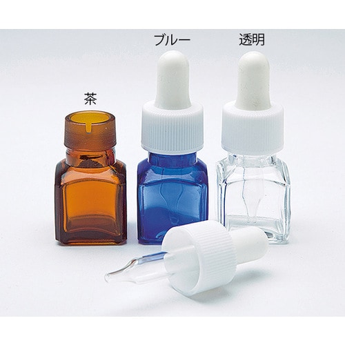 スポイト薬瓶 9mL 茶