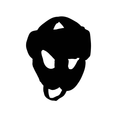 ヘッドガード KM−30A ブラック LからLL