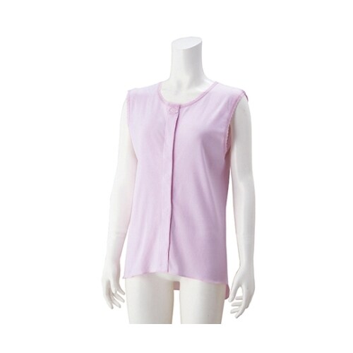 婦人ラン型ワンタッチシャツ ラベンダー M