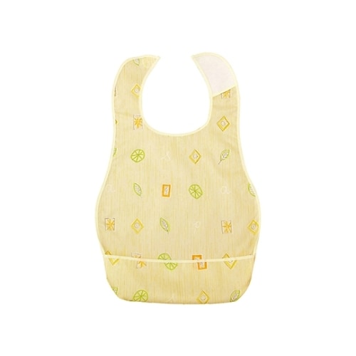 ポケット付食事用ミニエプロン B柄 丈56.5cm