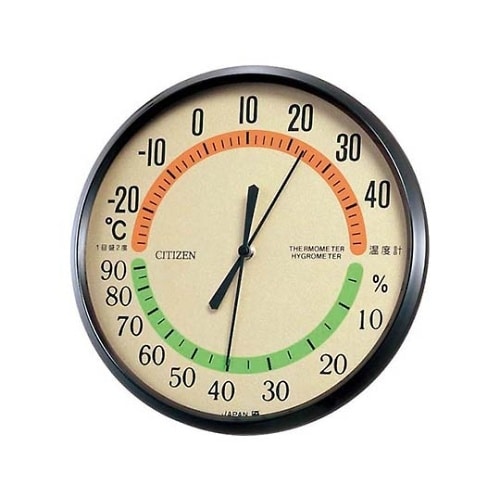 温湿度計 TM−42 チャ 茶